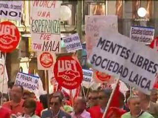 Conservatives frontrunners in Spain election campaign