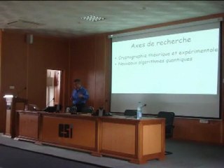 Conférence sur l'Information Quantique