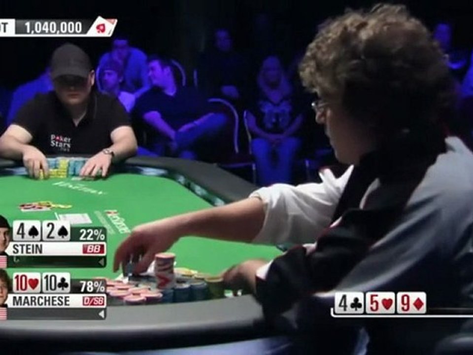 NAPT Venetian: Stein Heads-Up Hero Calls  North American Poker Tour PokerStars.com