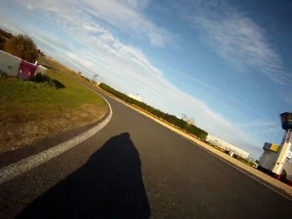 Roulage Carole Moto - Vue arrière