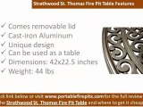 Agio Charleston 48 Round Cast Top Gas Fire Pit Table Video