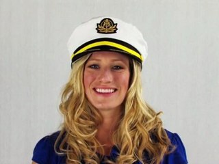 Adjustable Captain Hat-White Flagship by e4Hats.com