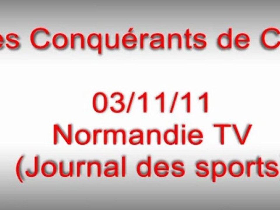 Roller Hockey : Les Conquérants sur Normandie TV