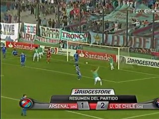 Copa Sudamericana: Arsenal (arg) - U. de Chile (3 noviembre 2011)