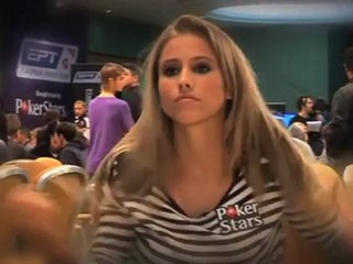 EPT London 2010 Gaelle Garcia Diaz - PokerStars.com