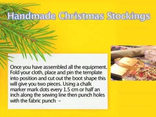 Handmade Christmas Stockings