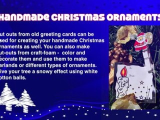 Handmade Christmas Ornaments