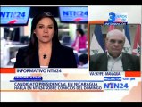 Candidato presidencial Fabio Gadea habla con NTN24 sobre los próximos comicios en Nicaragua