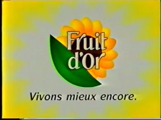 Publicité olivio fruit d'or 1998