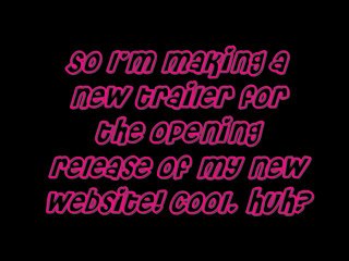 Announcement on my new website