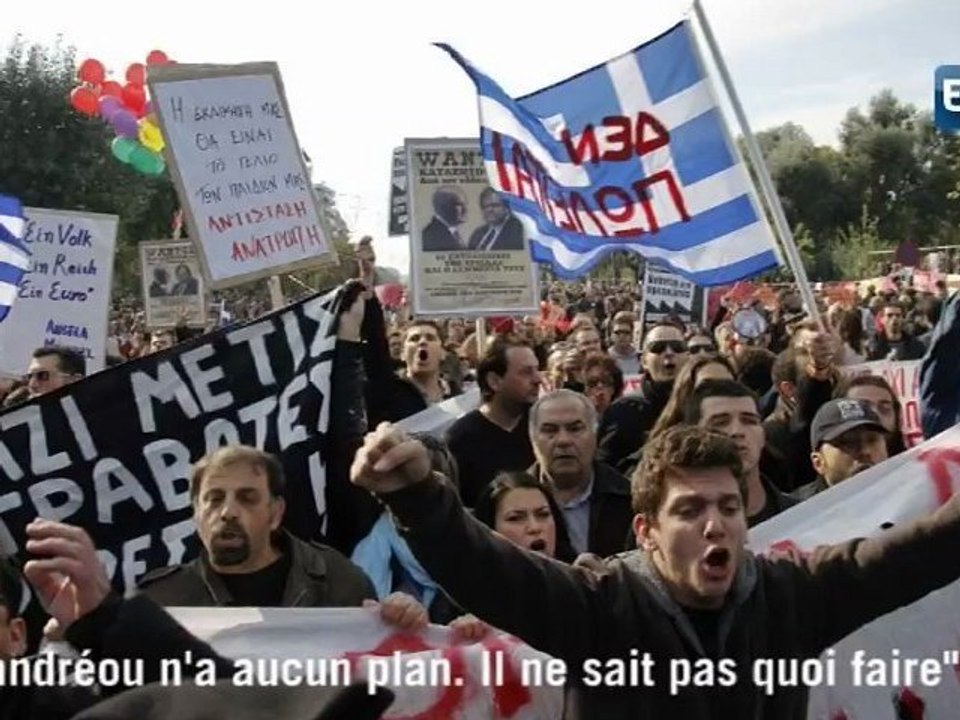 "Papandréou n'a aucun plan"