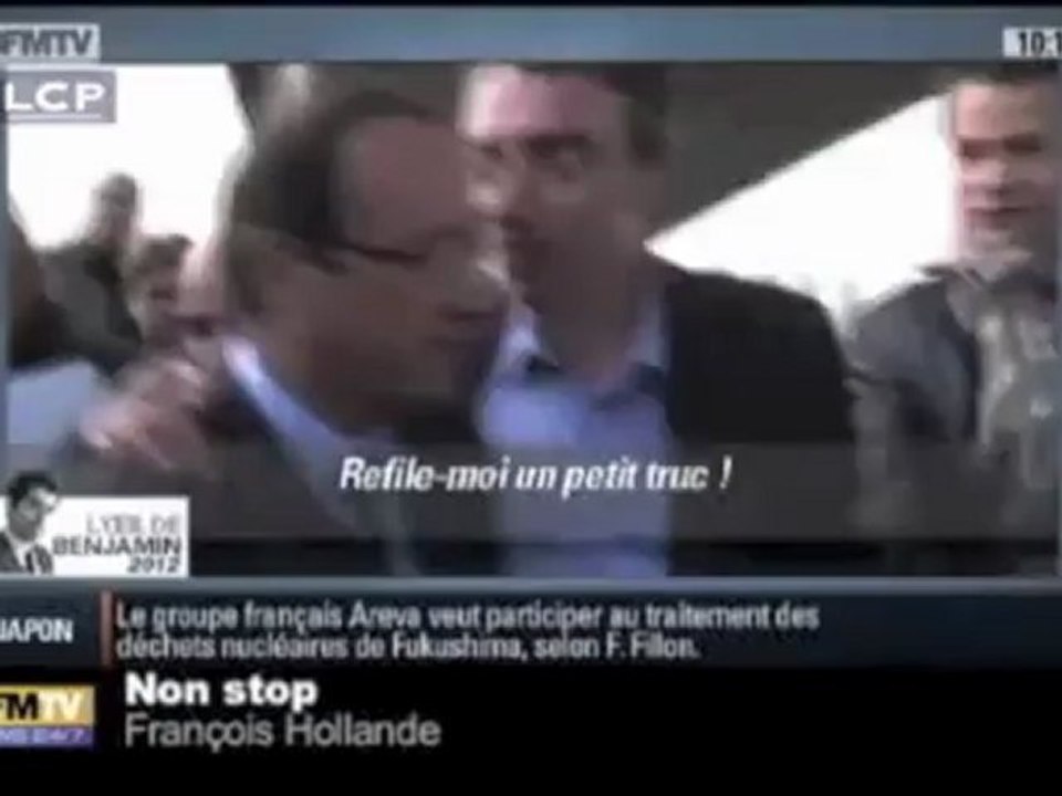 Pascal Buchet dit  "Refile moi un petit truc " à François Hollande