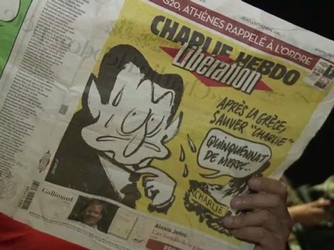 Charlie Hebdo déterminé à poursuivre son travail