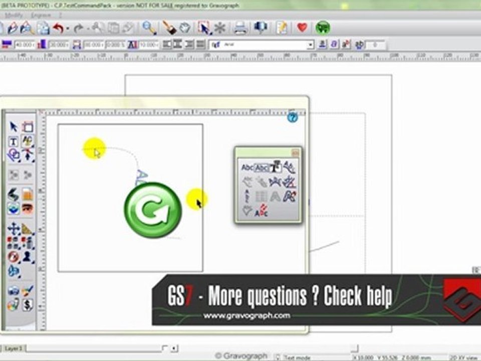 Gravograph -- GravoStyle™ -- DHA™: Dynamic Help Assistant