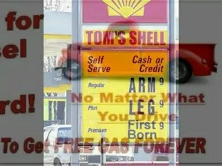 How to get free gas any where in the world
