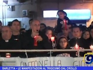 Barletta | Le manifestazioni al trigesimo dal crollo