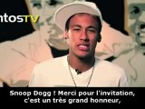 Neymar répond au défi de Snoop Dogg