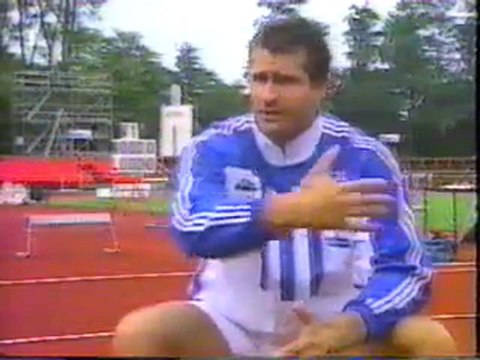 Athlé - Lancer disque Lars Riedel. Explications techniques