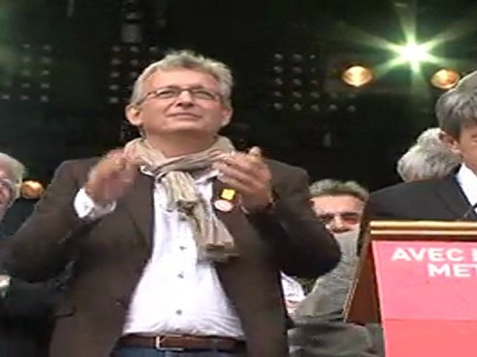 Discours de Jean-Luc Mélenchon - Fête de l'Humanité ( extrait 4) - "Elysée 2012, la vraie campagne" / le temps des primaires - partie 2"