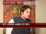 Varun Gandhi files RTI against politicians holding Swiss Bank accounts