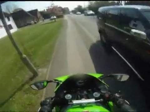 150MPH BIKER: Man films himself speeding on head-cam
