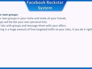 Make Money With Facebook - Free Video Training 2 - Free Traffic