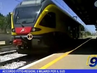 Accordo Fitto-Regioni, 8 miliardi per il sud