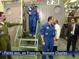 Les premiers pas des astronautes après leur 