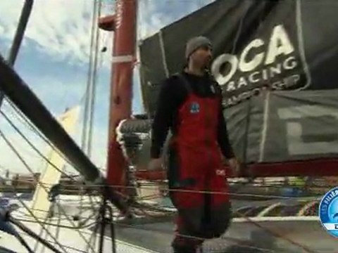Revivez le départ de la Transat Jacques Vabre avec Marc Thiercelin et Luc Alphand (DCNS 1000)
