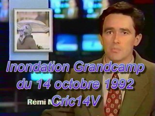 Grandcamp Maisy  - Inondation du 14 Octobre 1992 (Cric14v -2011)