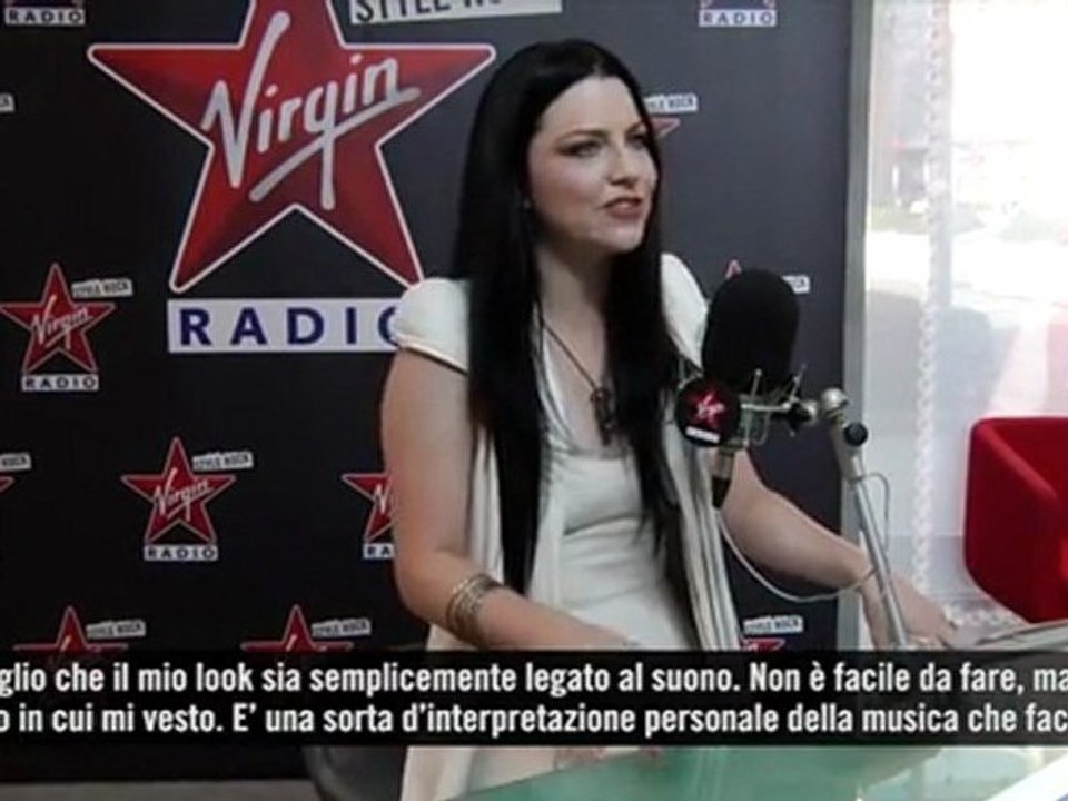 Amy Lee @ Virgin Radio TV 2011