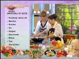 GÜLBEN - Yeliz'den Mantarlı Et Sote Tarifi 03.11.11