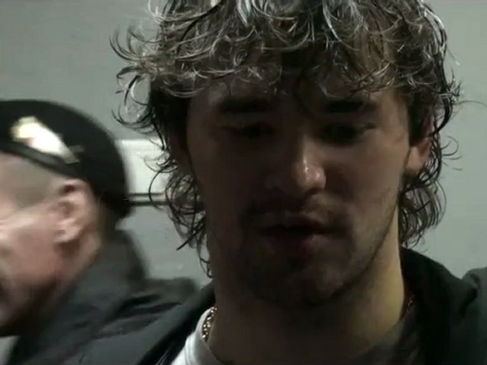 Роман Людучин после игры с к.ЦСКА 04.11.11