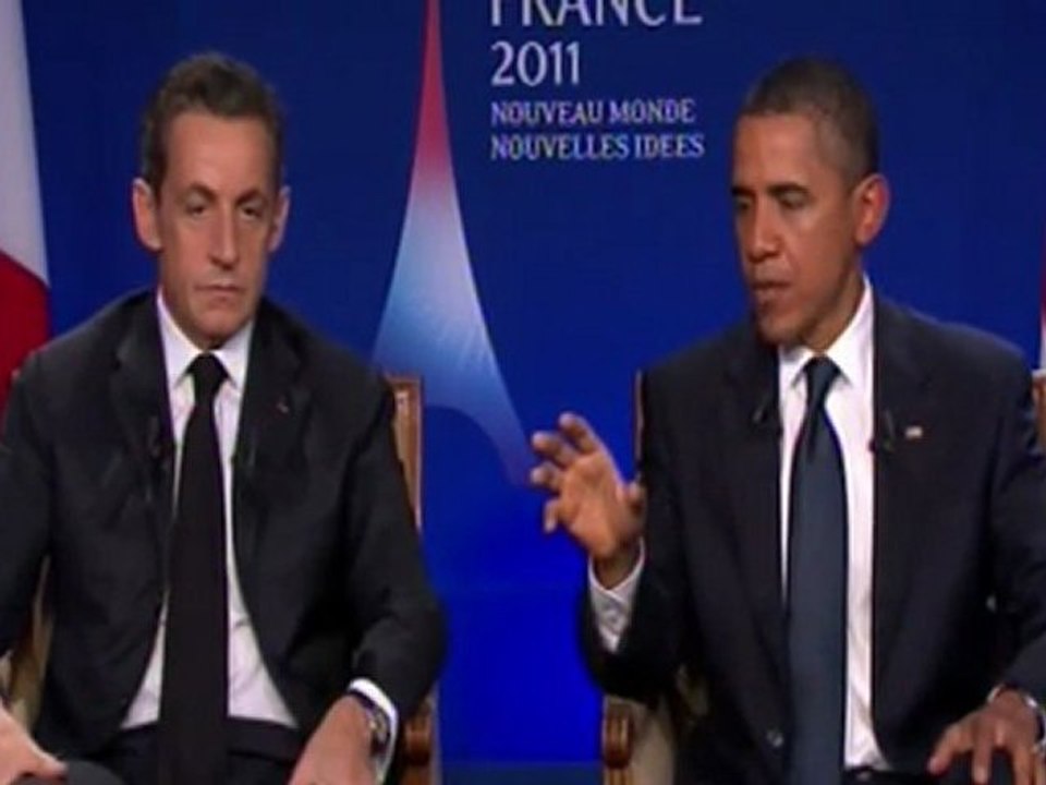 Interview Sarkozy Obama G20