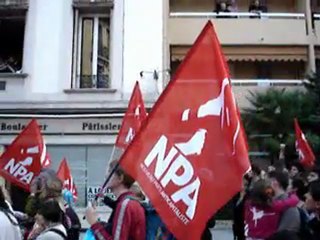 NPA : Manifestation anti G20 à Nice le 1er novembre 2011