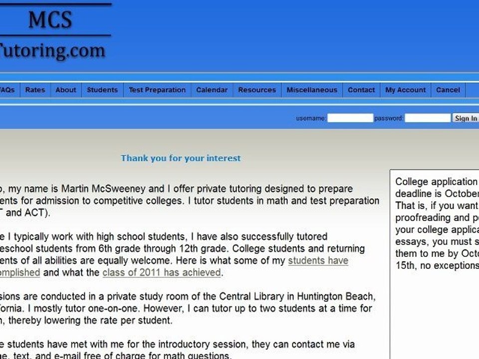 ACT SAT Preparation Preparation Prep Tutor Tutoring Huntington Beach Newport Beach Long Beach