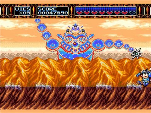 Rétro Test - Rocket Knight Adventures - Megadrive