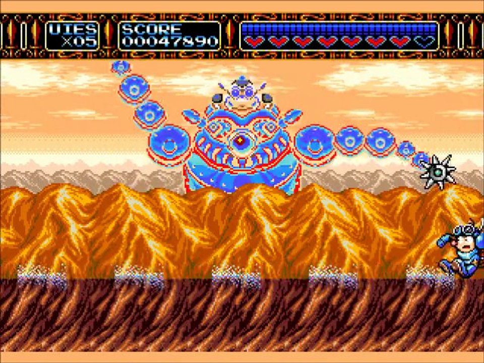 Rétro Test - Rocket Knight Adventures - Megadrive