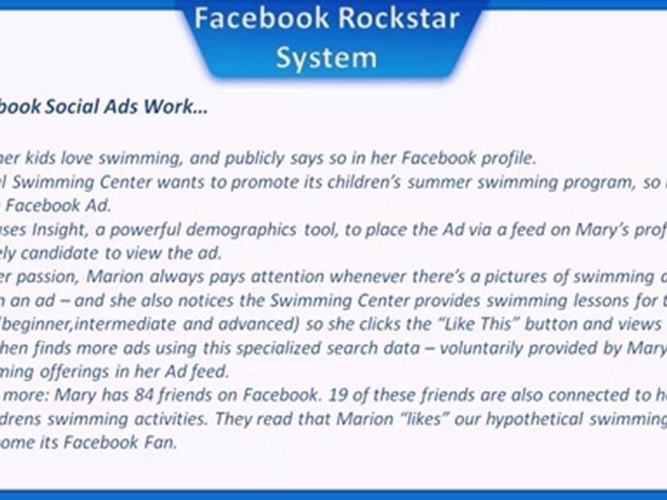 Make Money With Facebook - Free Video Training Lesson 3 Facebook Advertising