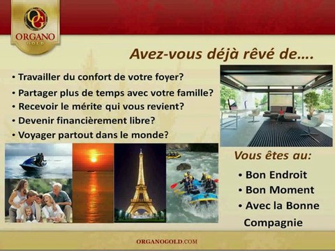 Organo Gold devenez distributeur du Café Santé