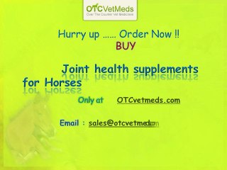 Pet Meds for Your Horse