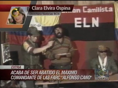 Abatido máximo líder de las Farc, Alfonso Cano
