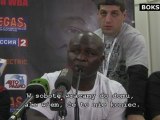 James Toney after being beaten by Denis Lebedev