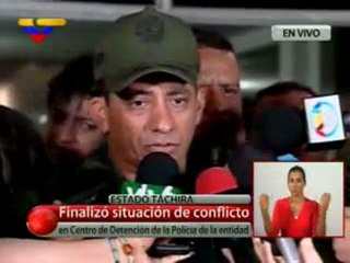 Finaliza situacion de secuestro en cuartel de prisiones de Politachira