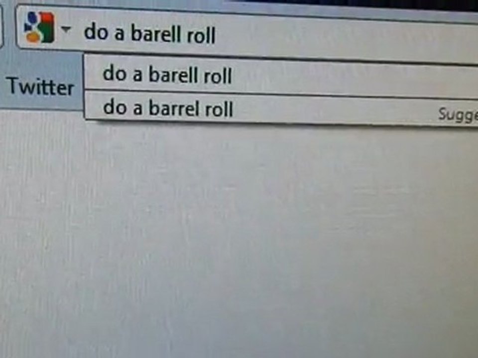 Do a barell roll !