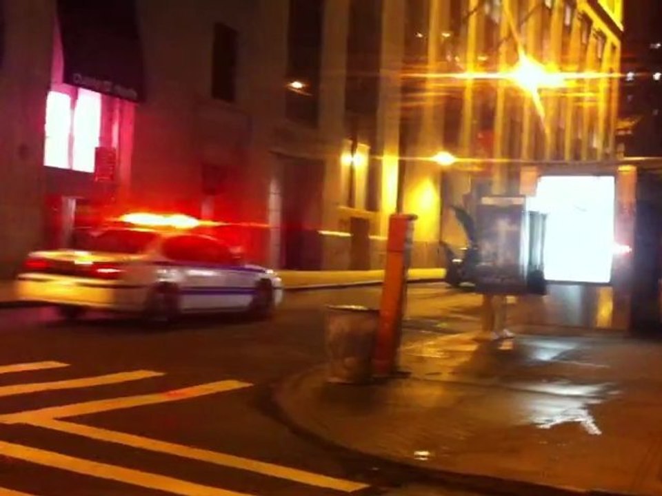 Batmobile on Pine Street, New York