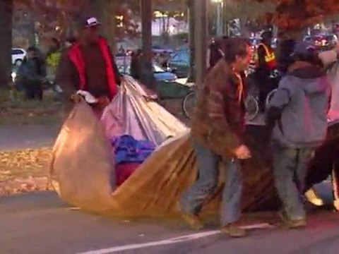 US 'Occupy' protesters evicted in three cities
