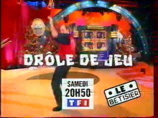 Bande Annonce  De L'emission Drôle De Jeu Mai 1998 TF1