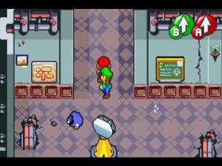 Mario et Luigi jaime pas cette endroit