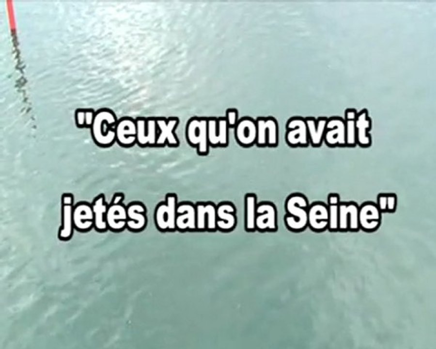 Ceux qu'on avait jetés dans la seine